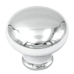 BK13-26 Polished Chrome Solid Brass 1/4" Mushroom Cabinet Knobs Pulls Keeler. Fixed Price $10.15.