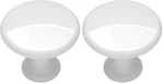 Hickory Hardware P14255-W 1-1/8-INCH Conquest Cabinet Knob, White (pack Of 2). Fixed Price $15.90.