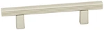 Alno A2905-3 Quadrato 3" Center Modern Grooved Square Nickel. Fixed Price $18.36.