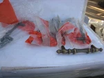 10 Amerock BP183-AE Antique English 3"CC French Colony Cabinet Bar Pull Handles. Fixed Price $24.99.