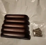 5PCS Wooden Walnut Pull Handles For Kitchen Cabinets Drawer (M1). Fixed Price $15.96.
