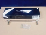 Alno A860-8-PB Contemporary Acrylic 8" Pull Polished Brass *new*. Fixed Price $45.59.