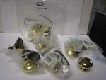 10 Belwith P771 Cottage 1-1/4" Mushroom Solid Brass Gold Cabinet Knob Hardware. Fixed Price $39.99.