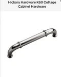 Hickory Hardware Cottage Cabinet Pull 8 Inch Appliance K60 New. Fixed Price $61.99.