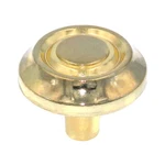 Pack Amerock BP728-3 Polished Brass 1/4" Cabinet Knob Pulls. Fixed Price $5.93.