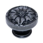Amerock Natural Elegance Wrought Iron 1/4" Round Cabinet Knob BP1336-WI. Fixed Price $11.86.