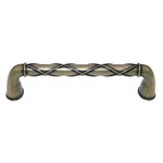 Amerock Lattice Distressed Brass 5" (128MM) Ctr. Cabinet Handle BP55422-DBS. Fixed Price $16.94.