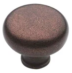 Lot 2 Amerock Traditional Classics 1-1/4" BP771-RBZ Rustic Bronze Cabinet Knob. Fixed Price $9.00.