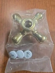Plumbtrim 2-222/01 Cross Handle Pvd Forever Brass. Fixed Price $42.35.