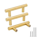 Goldenwarm 10 Pack 2.5-INCH Cabinet Handles Brushed Pulls. Fixed Price $19.99.