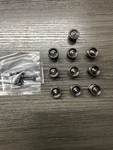 10 Keeler #53076 5/8 Brass Art Deco Mcm Mid Century Modern Drawer Pull KNOB(38. Fixed Price $20.00.