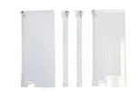 Blum Metabox Drawer System 14" White Steel Quick Fix 320H350015. Fixed Price $100.00.