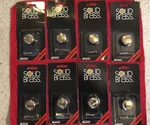 Set 8 New Matching 1 Solid Brass Dresser Knobs By Amerock. Fixed Price $10.99.