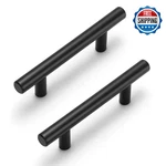 Estmoon 30-PACK Matte Black Cabinet Pulls 3IN Hole Handle Stainless Steel. Fixed Price $39.57.