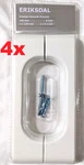 8X (4X2PK) Ikea Eriksdal Cabinet /drawer Handle Pull 168MM White 402.848.03 New. Fixed Price $43.63.