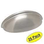 *25 Pack* Cosmas Cabinet Hardware Satin Nickel Cup Pulls #783SN. Fixed Price $59.39.