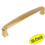 *25 Pack* Cosmas Cabinet Hardware Brushed Brass Modern Handle Pulls #4392-128BB. Fixed Price $99.50.
