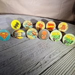 Superhero Drawer Knobs Marvel Superman, Spider-man, Hulk, Batman Set Of 11. Fixed Price $59.00.
