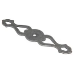 Amerock Weathered Nickel Traditional Decorative Cabinet Knob Backplate BP19206WN. Fixed Price $5.51.