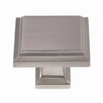 Atlas Homewares Sutton Place 1/4" Square Cabinet Knob Brushed Nickel 289-BRN. Fixed Price $8.44.