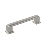 Lot Of Amerock BP36759G10 Appoint 3.75 Handles Satin Nickel -new Free Ship. Fixed Price $39.99.