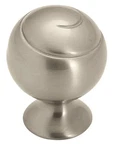 Amerock BP9338-G10 Knob Satin Silver Round 1.25" Metal Drawer/cabinet. Fixed Price $5.75.