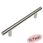 *10 Pack* Cosmas Cabinet Hardware Satin Nickel Euro Style Bar Pull #305-4SN. Fixed Price $22.50.