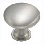 Design House 564609 1-1/4 In. Mushroom Cabinet Knob Satin Chrome, 5-PACK. Fixed Price $9.99.