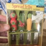 Msc International It Decorative Vegetable Handle Spreaders Set Of 4. Fixed Price $8.77.