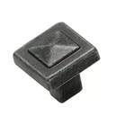 Amerock BP4429-WI Forgings Pyramid 1-1/8-INCH Square Knob, Wrought Iron. Fixed Price $8.99.