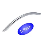 *5 Pack* Cosmas Cabinet Hardware Polished Chrome Bow Handle Pulls #801-160CH. Fixed Price $17.33.