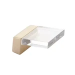 Schaub And Company 319-CL Positano 1/2" Center To Flush Brass Gold Edge. Fixed Price $11.47.