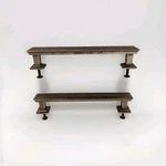 Top Knobs Sanctuary Flat Rail Pull 5" Ctc Pewter Antique Cabinet Handle Lot Of 2. Fixed Price $21.97.