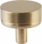 Emtek 86655.CCK.SMK Smooth 1-1/4 Inch Mushroom Cabinet Knob Satin Brass. Fixed Price $18.40.
