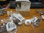 10 : New White Floral Porcelain Ceramic Drawer Pulls Knobs Belwith. Fixed Price $9.50.