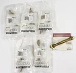 (5) Amerock Burnished Brass Drawer Cabinet Pull BP1300-077 3" On Center Nos. Fixed Price $14.99.