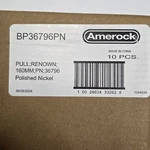 (10 Pack) Amerock Renown BP36796PN Cabinet Pull 6-5/16" Ctc Polished Nickel. Fixed Price $19.99.