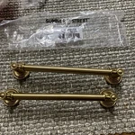 Two/ Sumner Street Home Minted 6 In. Satin Brass (gold) Cabinet Pull. Fixed Price $26.99.