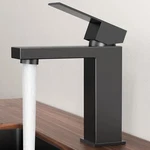 Kes Matte Black Bathroom Faucet Single Handle Lavatory Vanity Sink L3156ALF-BK. Fixed Price $29.59.