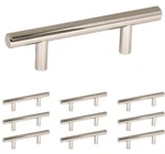 New Straight Cabinet Drawer Pull Bars Sterling Nickel 3 Amerock Lot Of 18. Fixed Price $19.87.