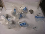 Amerock BP26121-G10 1-1/4" Patterns Cabinet Knobs, Satin Nickel Lot Of 8. Fixed Price $34.99.