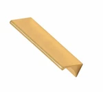 Alno Tab Pulls A970-4-PB/NL Unlacquered Brass 4" Center To Finger Cabinet. Fixed Price $14.21.