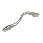 (5 Pack) 3-3/4 Inch Squigly Pull Polished Chrome. Fixed Price $37.62.