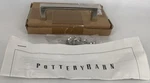 Pottery Barn Maxfield Console Handles Polished Nickel S5 Set Per Box. Fixed Price $56.99.