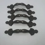 1973 FO-3695-001 National Lock Brass Pulls Handles Cabinet Door Drawer Vtg Lot. Fixed Price $24.00.
