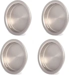 Pack Closet Door Finger Pull 1-3/4 Easy Snap Installation, Satin Nickel. Fixed Price $16.95.