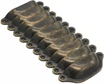 10PCS Antique Bronze Iron Drawer Knobs Pulls Handles - Vintage Kitchen Cabine.... Fixed Price $14.43.