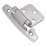 Pair Hickory Hardware P296-SC Satin Chrome Variable Overlay Cabinet Hinges. Fixed Price $8.25.