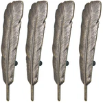 Feather Drawer Knob 4 Pcs Cabinet Pull Handle With Screws For Home Office. Fixed Price $25.74.