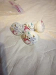Belwith 4 Porcelain White Floral Flowers Painted Drawer Pulls Cabinet Knobs. Fixed Price $25.65.